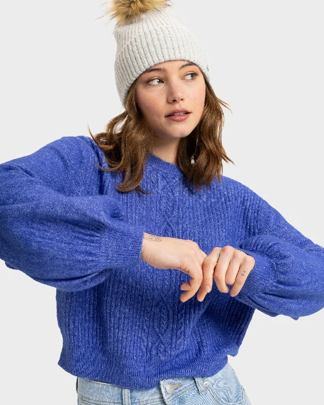 High Street Fashion Womens Vip Cozy Lounge Crew Neck