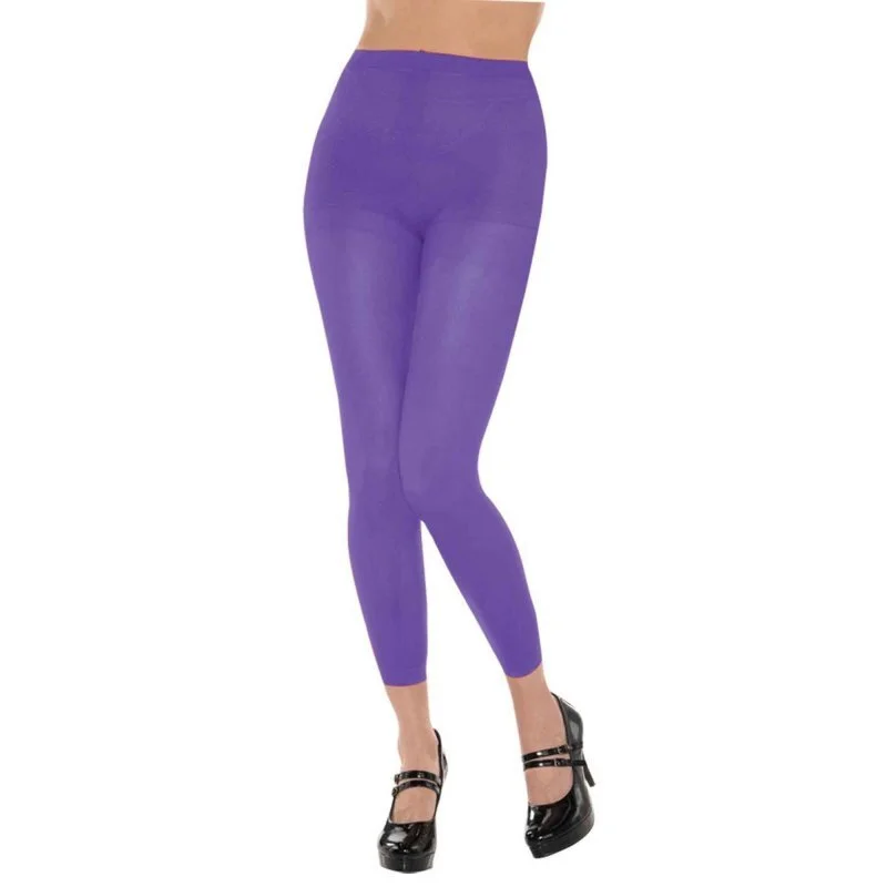 Breathable Style PANTYHOSE Tights Stockings Hosiery Womens Ladies Plain Colours - Purple - One Size Fits Most Breathable Style PANTYHOSE Tights Stockings Hosiery Womens Ladies Plain Colours - Purple - One Size Fits Most